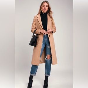Lulus Camel Coat